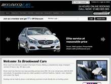 Tablet Screenshot of brookwoodcars.com